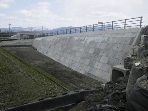 一般県道安居福野線道路橋りょう改築道路改良その1工事